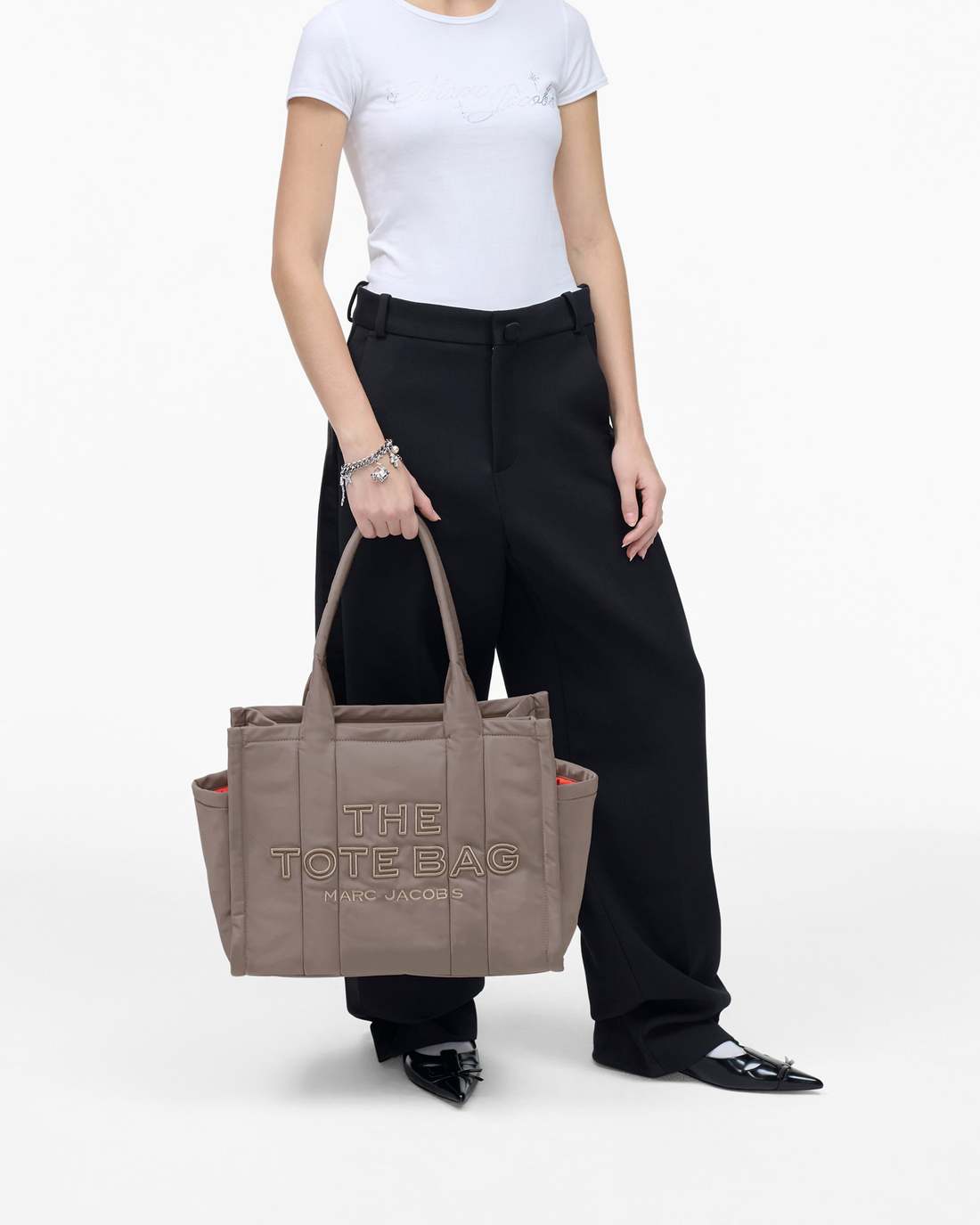 Marc Jacobs Recommended - The Puffy Nylon Large Tote Bag Cement