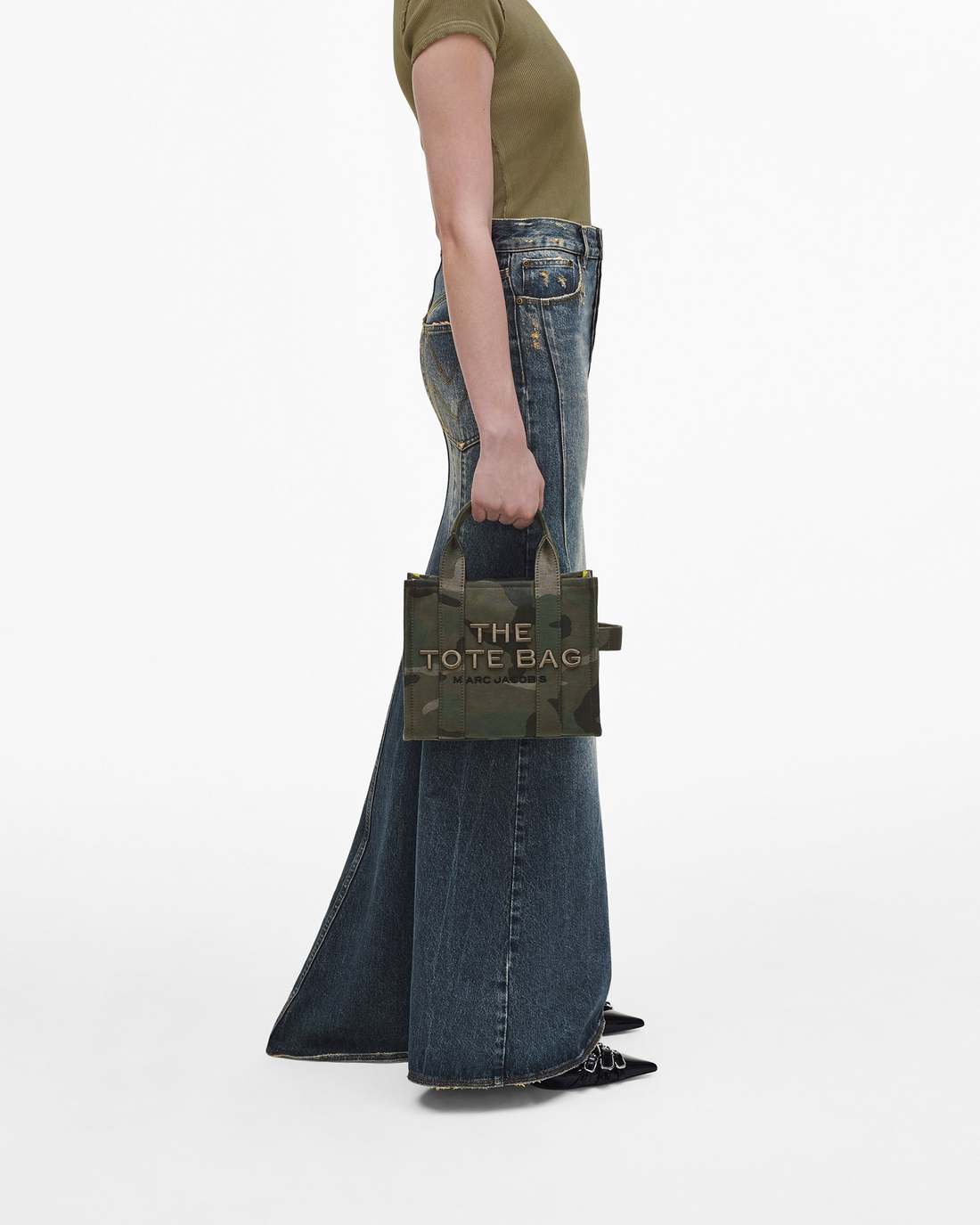 Marc Jacobs Value - The Camo Jacquard Small Tote Bag Camo Multi