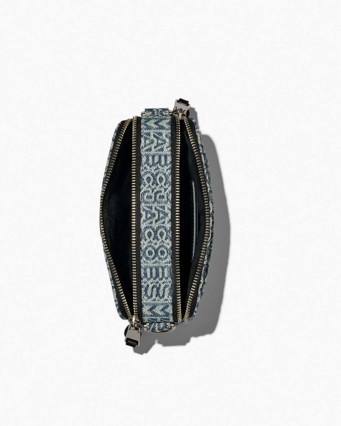 Marc Jacobs Top Pick - The Washed Monogram Denim Snapshot Sun Faded Denim