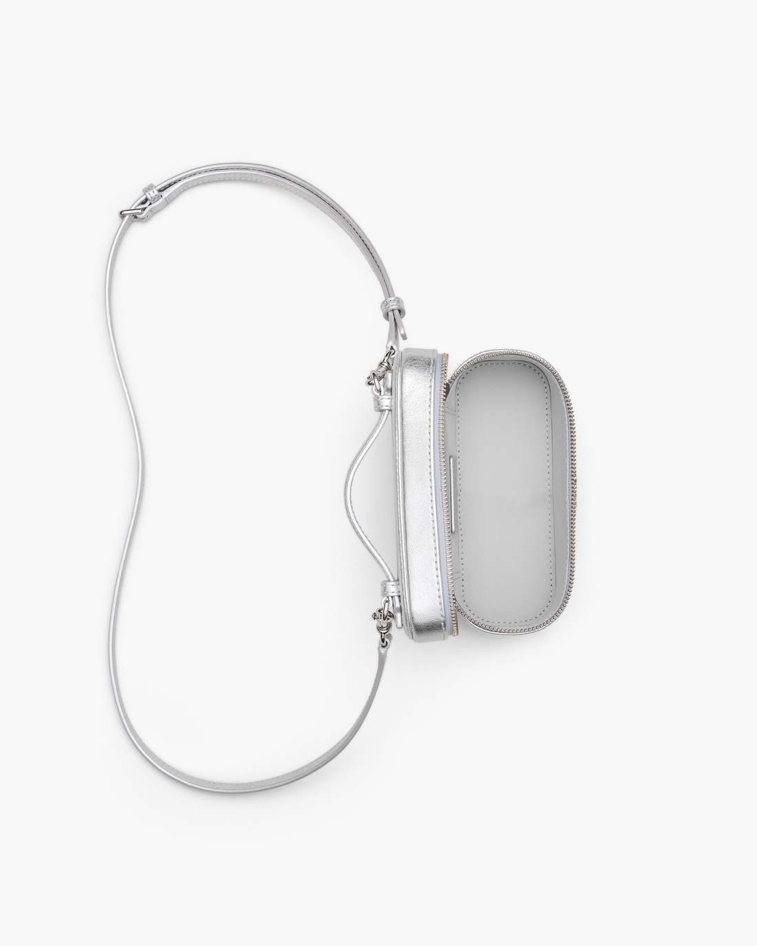 Marc Jacobs Signature - The Metallic Everyday Vanity Bag Silver