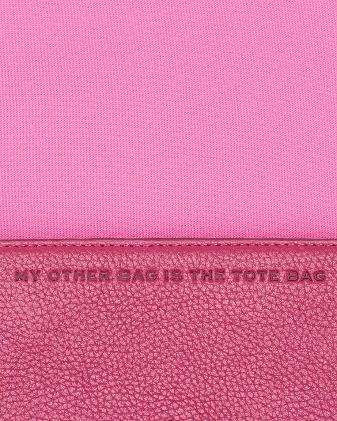 Marc Jacobs Best Seller - The Leather Mini Bag Raspberry Pink