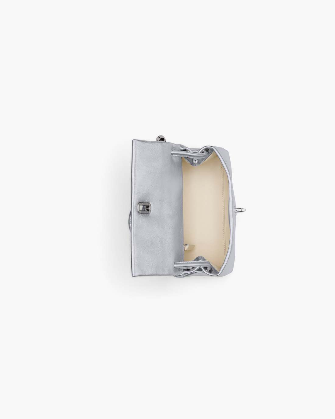 Marc Jacobs Signature - The Metallic Mini Dual Bag Silver