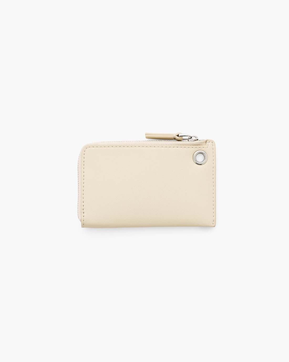 Marc Jacobs Quality - The Top Zip Charm Wallet Cloud White