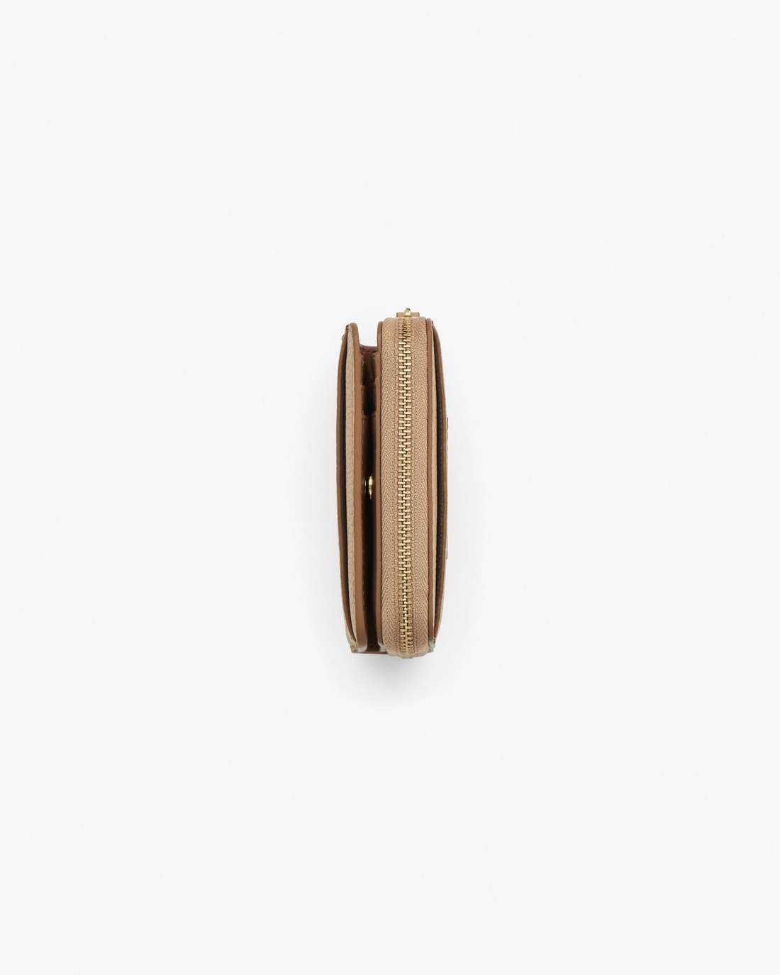 Marc Jacobs Latest - The Leather Mini Compact Wallet Camel
