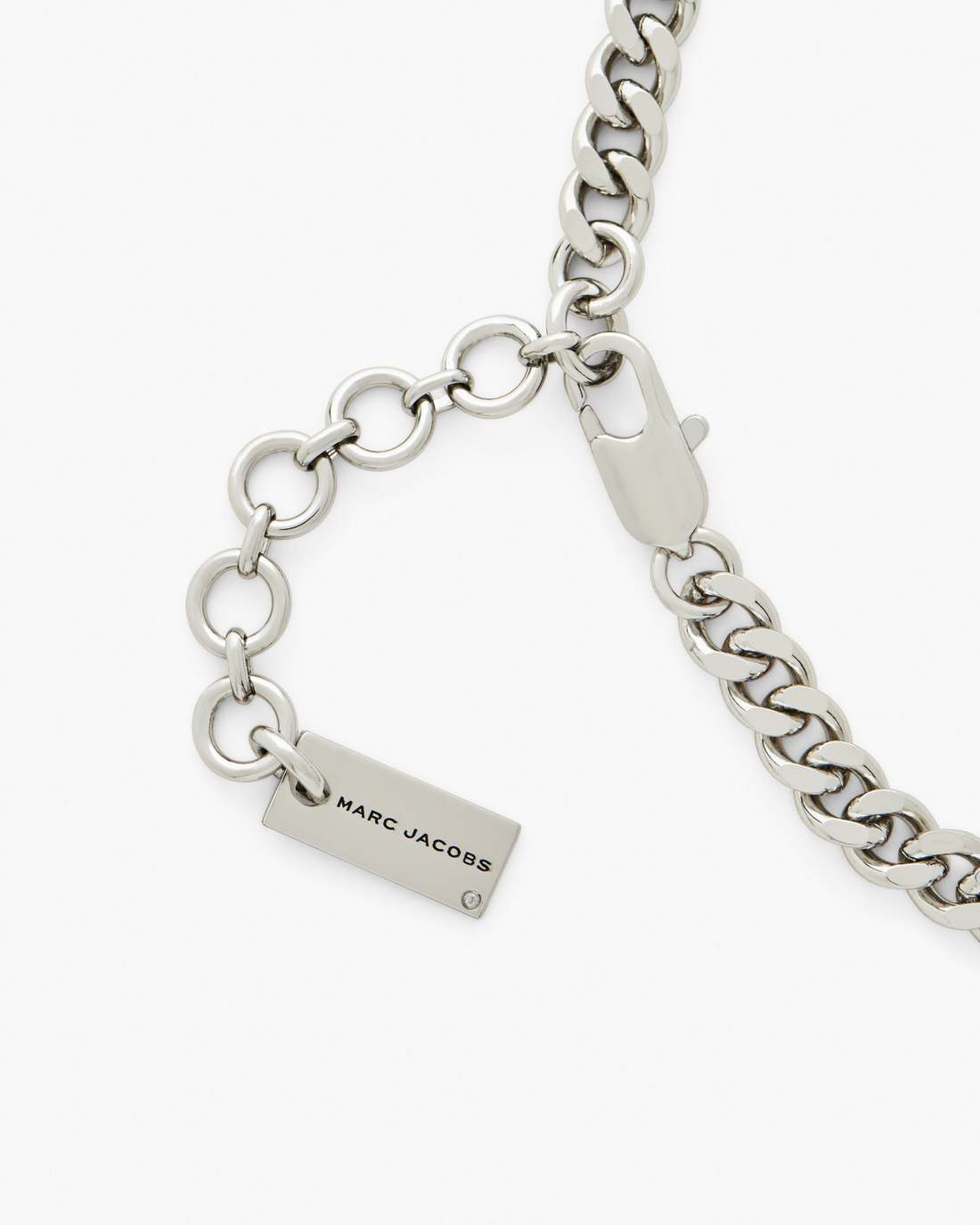 Marc Jacobs Sale - The Mini Icon Charm Necklace Light Antique Silver
