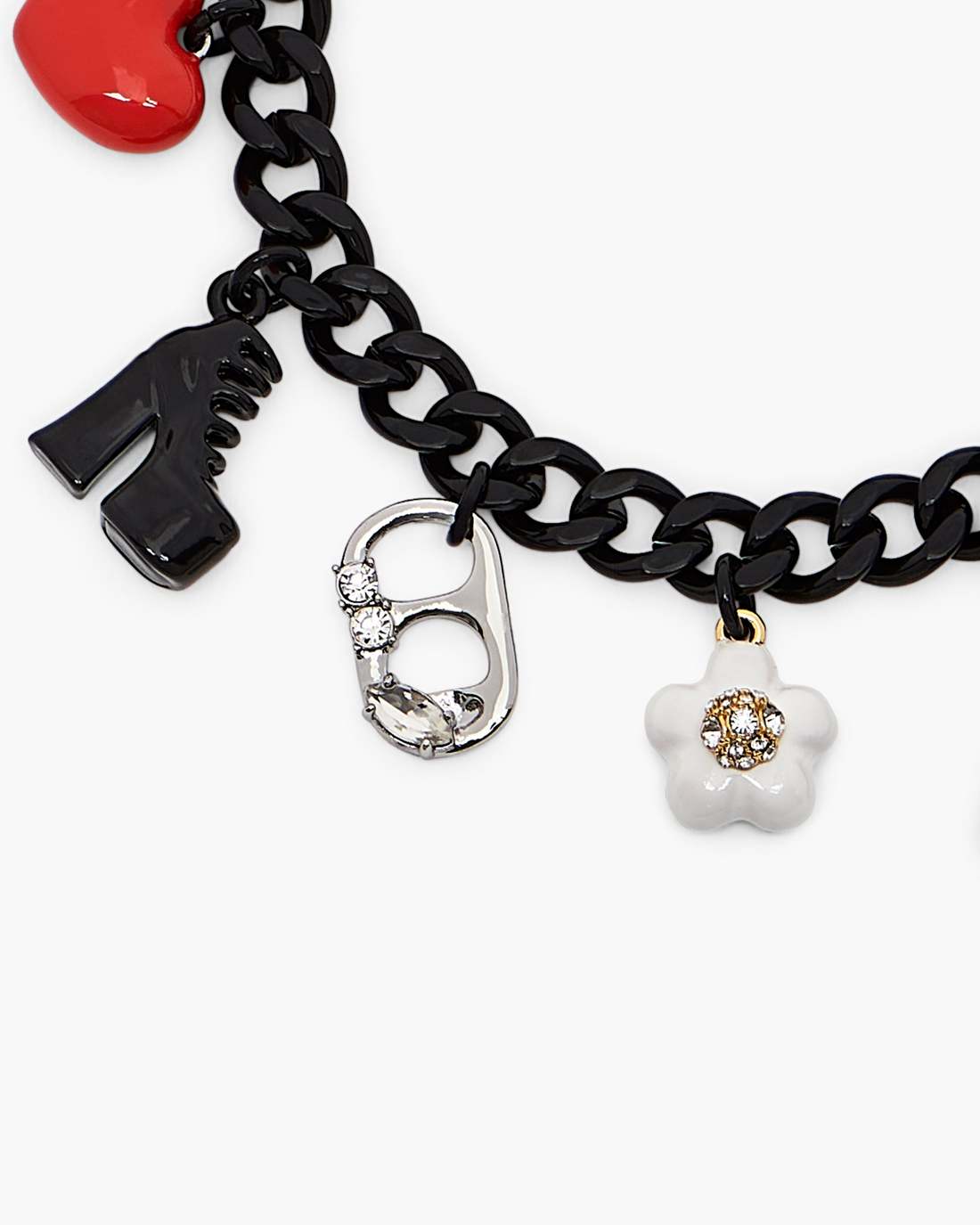 Marc Jacobs Discount - The Collector Charm Bracelet Black Multi