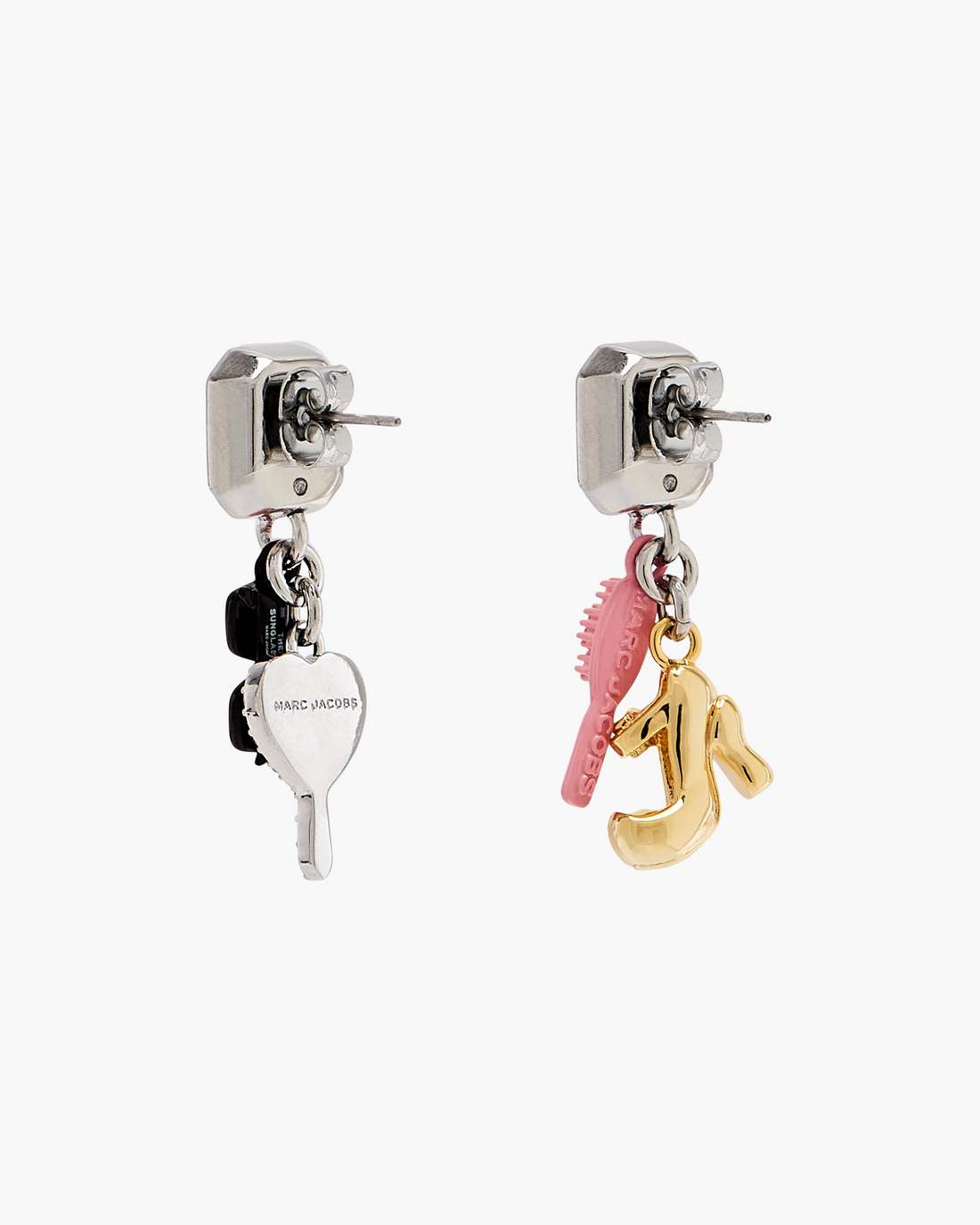 Marc Jacobs Featured - The Dollhouse Charm Earrings Silver/Multi