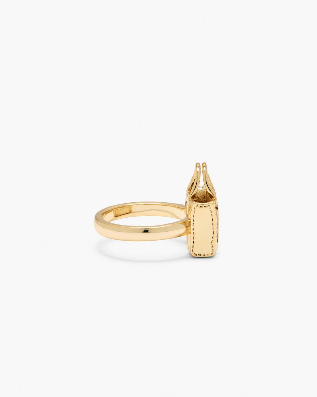 Marc Jacobs Featured - The Tote Bag Ring Light Antique Gold