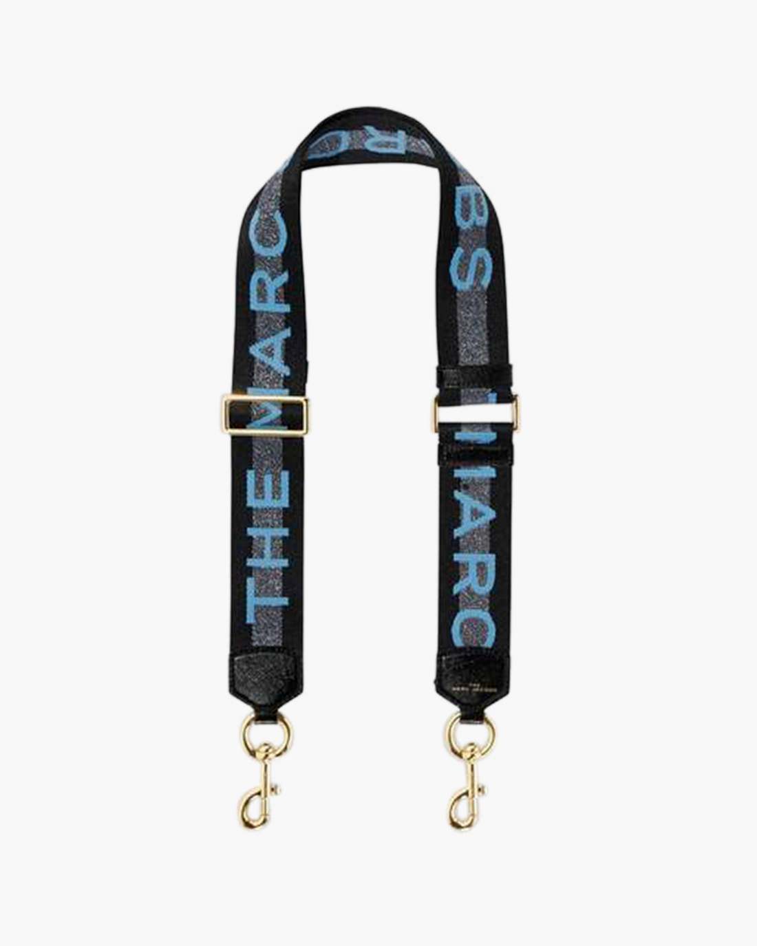 Marc Jacobs Popular - The Logo Webbing Strap New Blue Multi