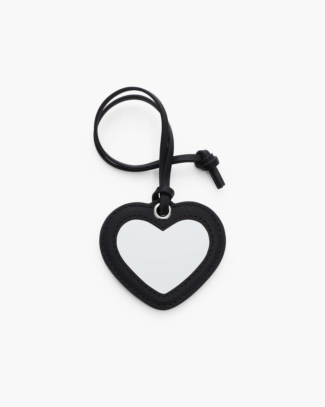 Marc Jacobs Hot Sale - The Heart Mirror Bag Charm Black
