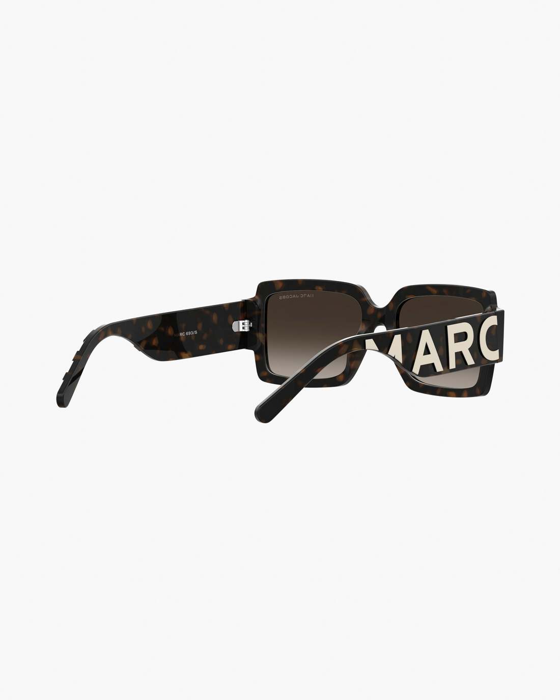 Marc Jacobs Value - The Bold Logo Square Sunglasses Havana