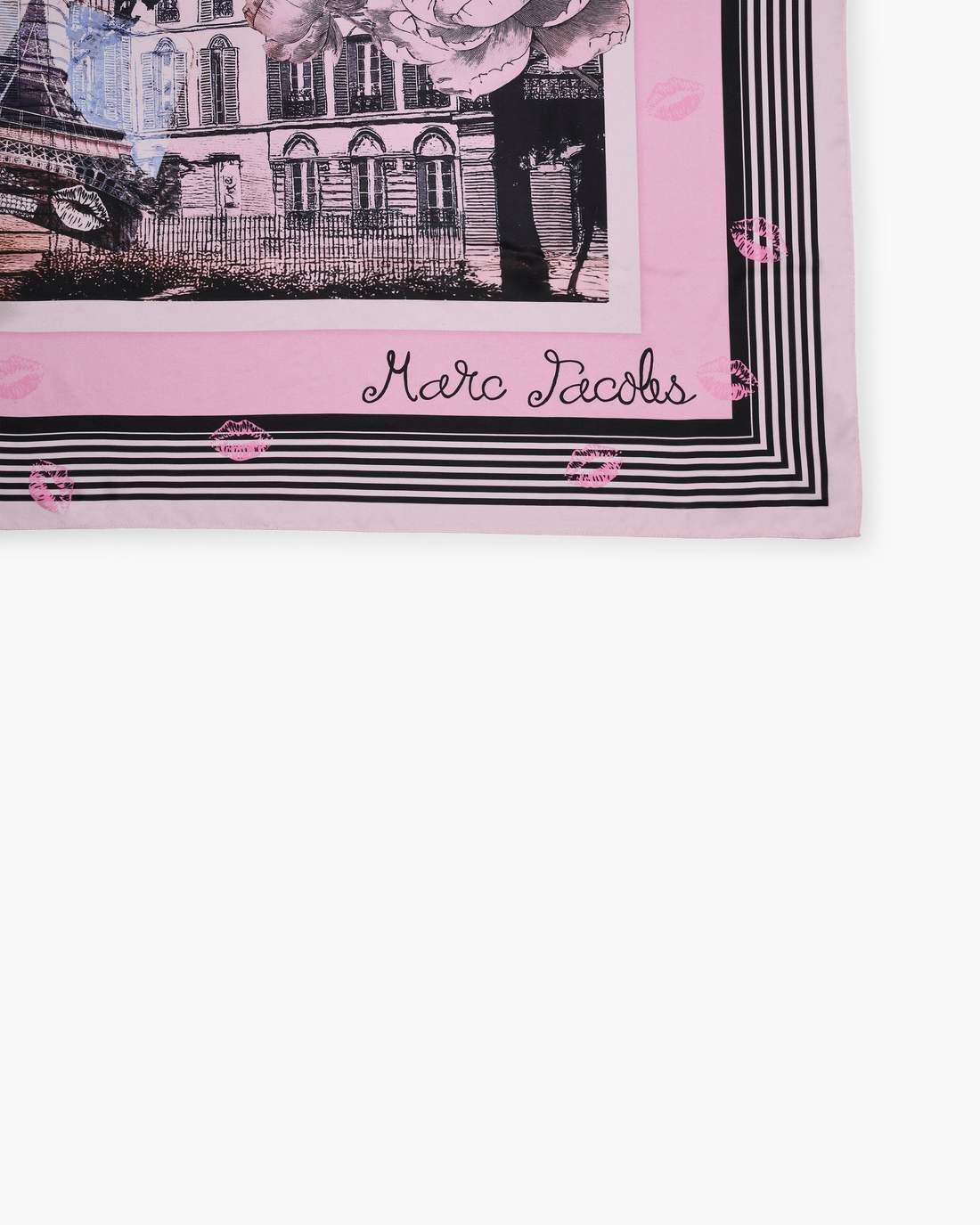 Marc Jacobs Latest - The City Silk Scarf Paris Paris