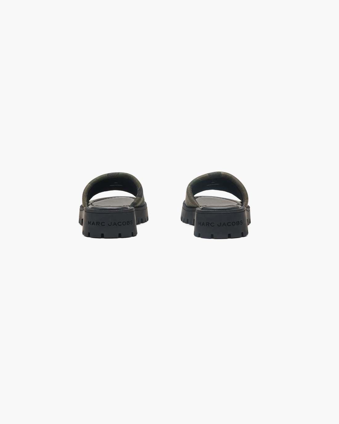 Marc Jacobs Signature - The Camo Jacquard Lug Sole Slide Camo Multi