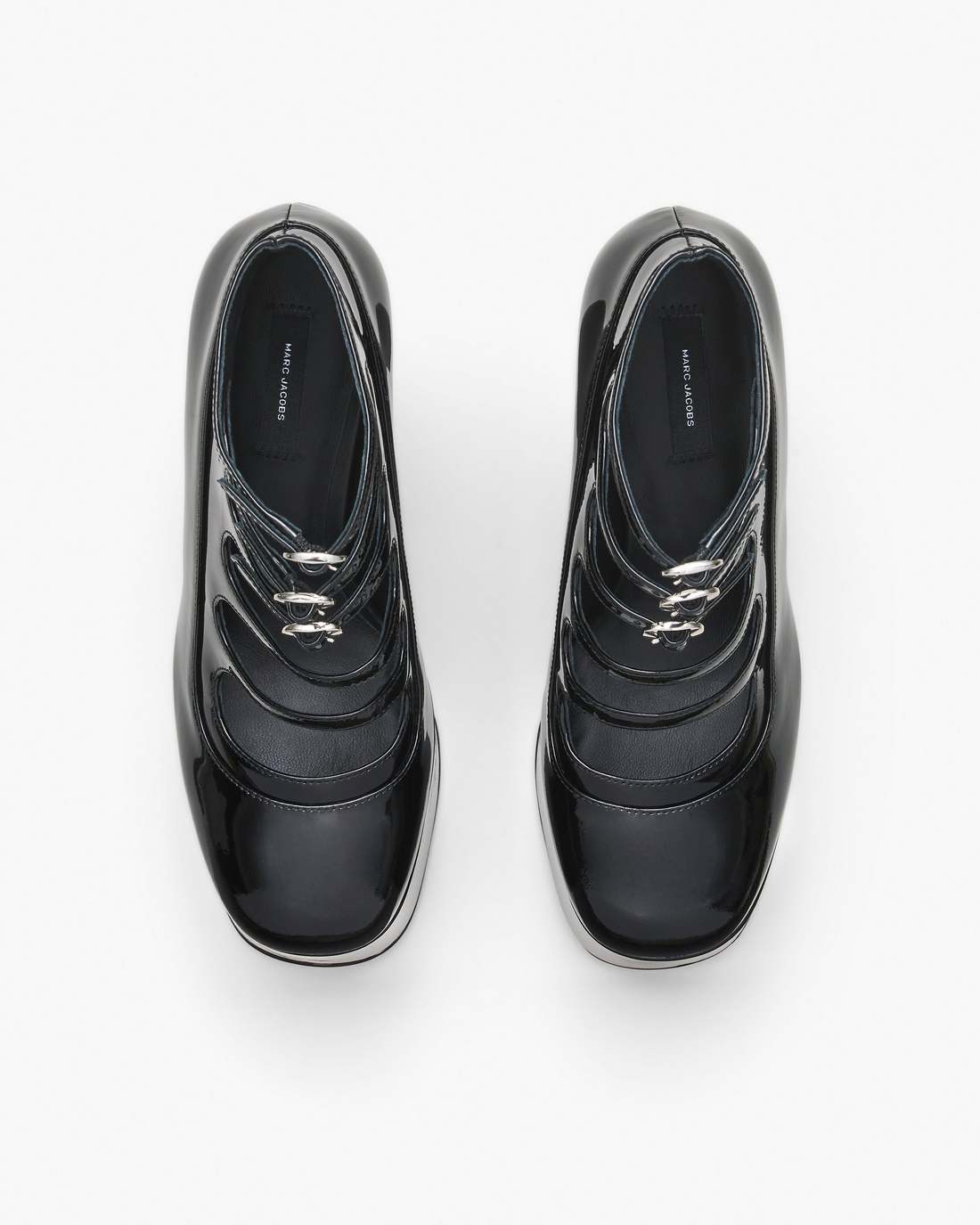 Marc Jacobs Sale - The Patent Leather Kiki Ankle Boot Black