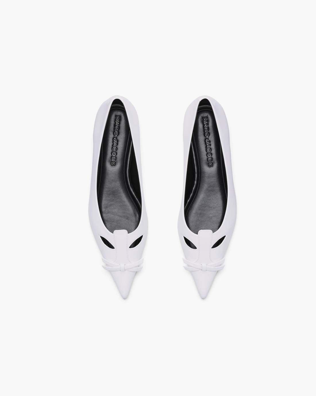 Marc Jacobs Popular - The Kat Ballerina Bright White