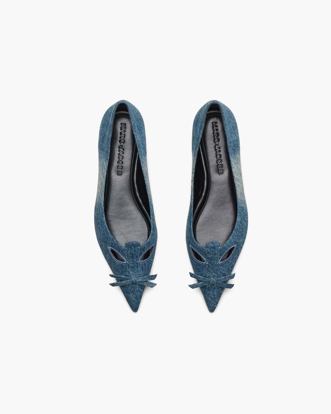 Marc Jacobs Quality - The Denim Kat Ballerina Vintage Indigo