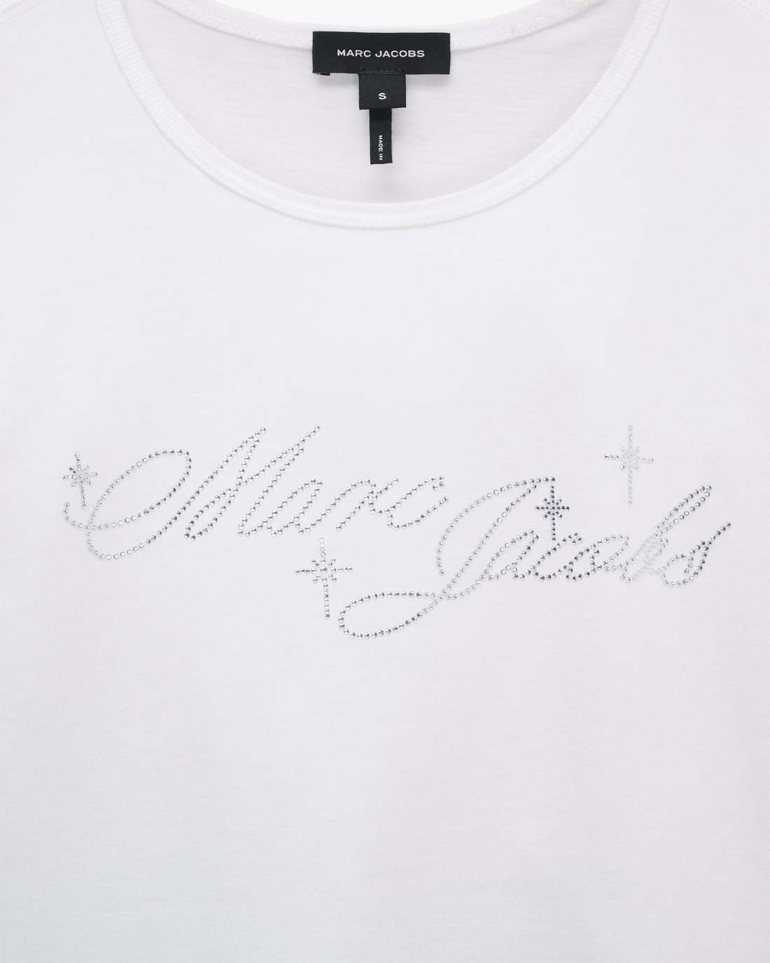 Marc Jacobs Classic - Charm Logo Shrunken Tee White