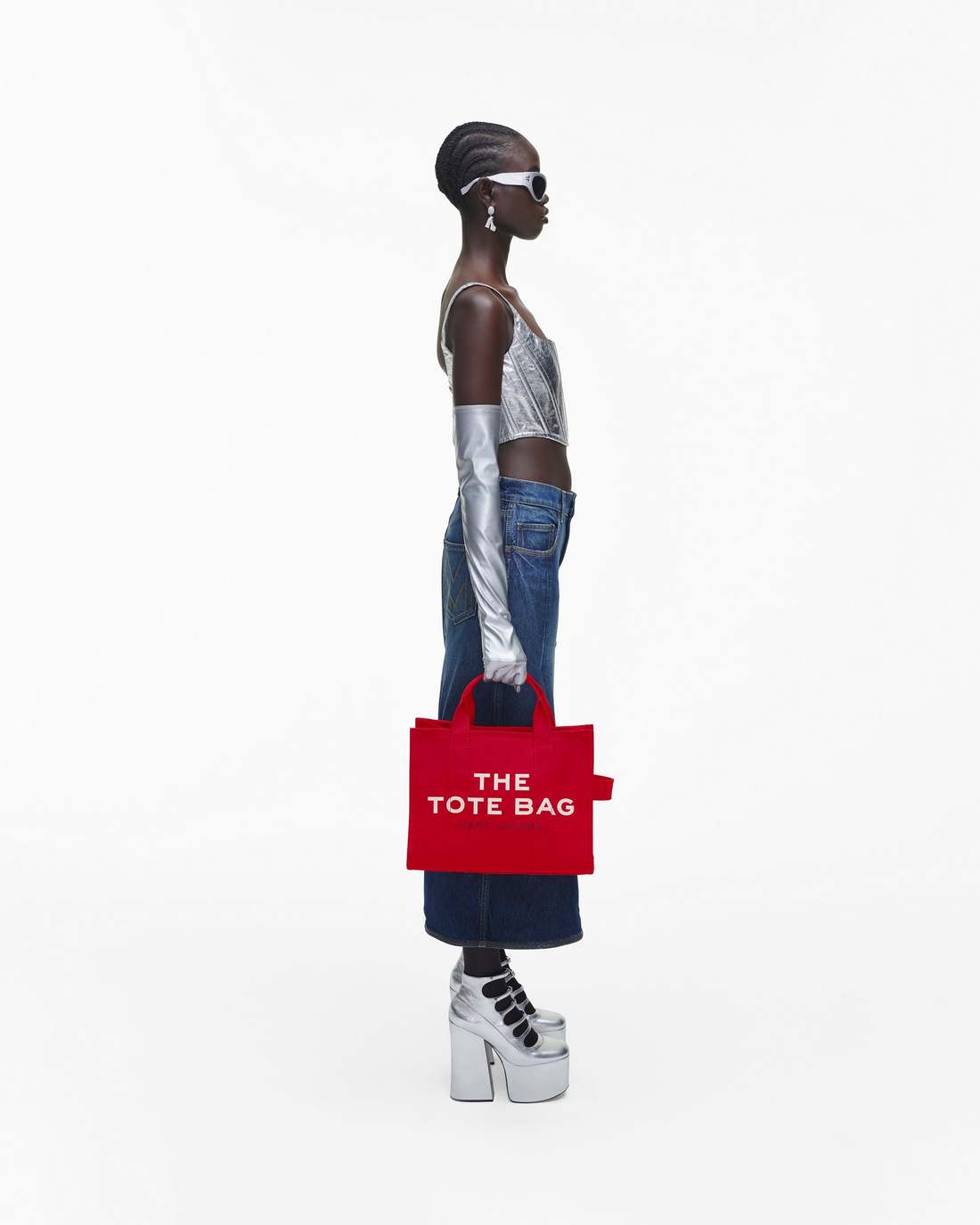Marc Jacobs Recommended - The Canvas Medium Tote Bag True Red