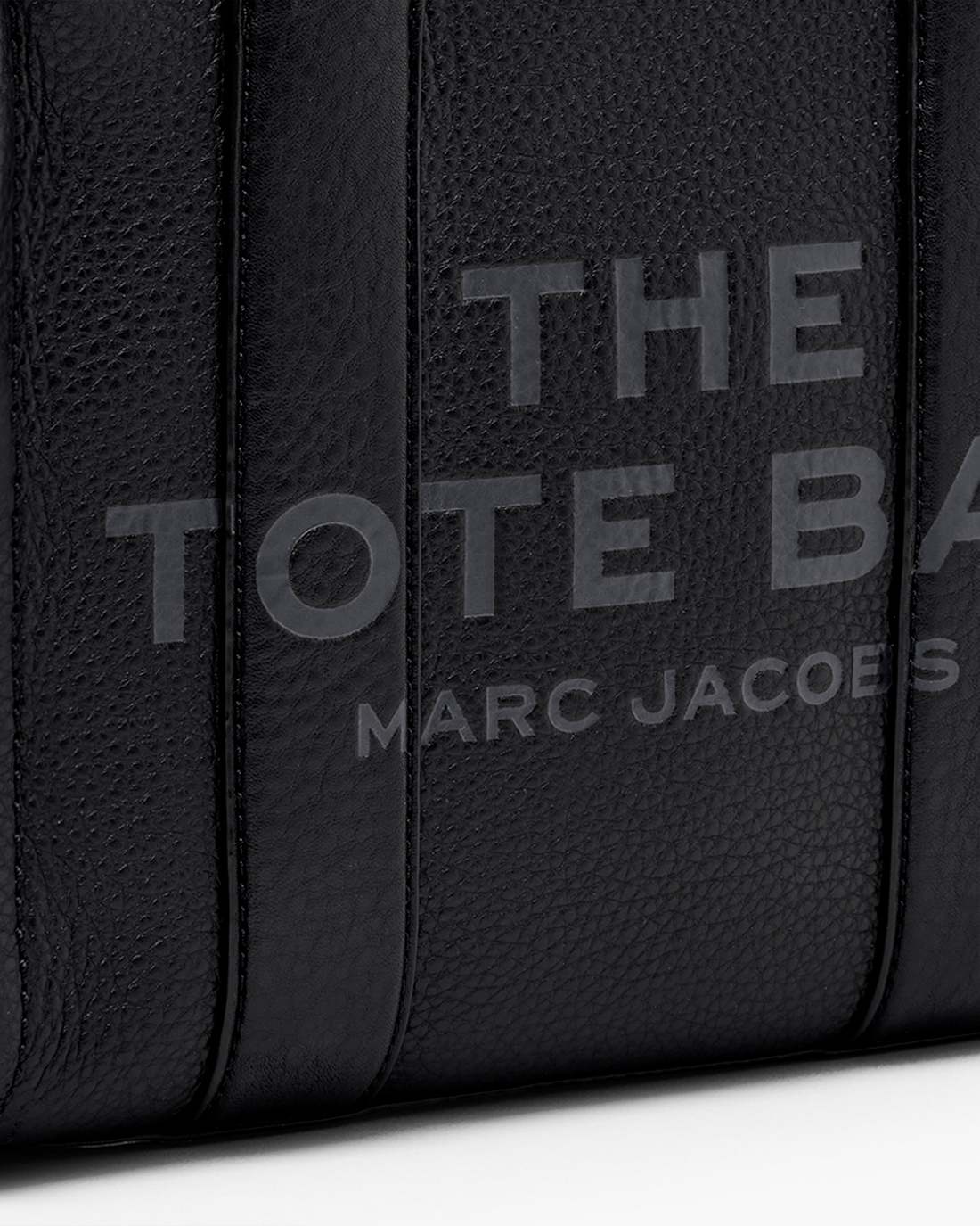 Marc Jacobs Discount - The Leather Small Tote Bag Black