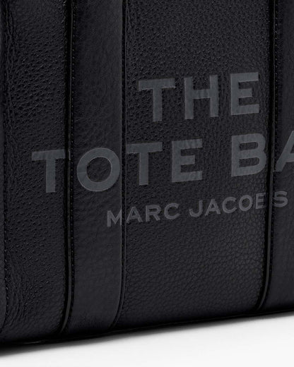 Marc Jacobs Discount - The Leather Small Tote Bag Black