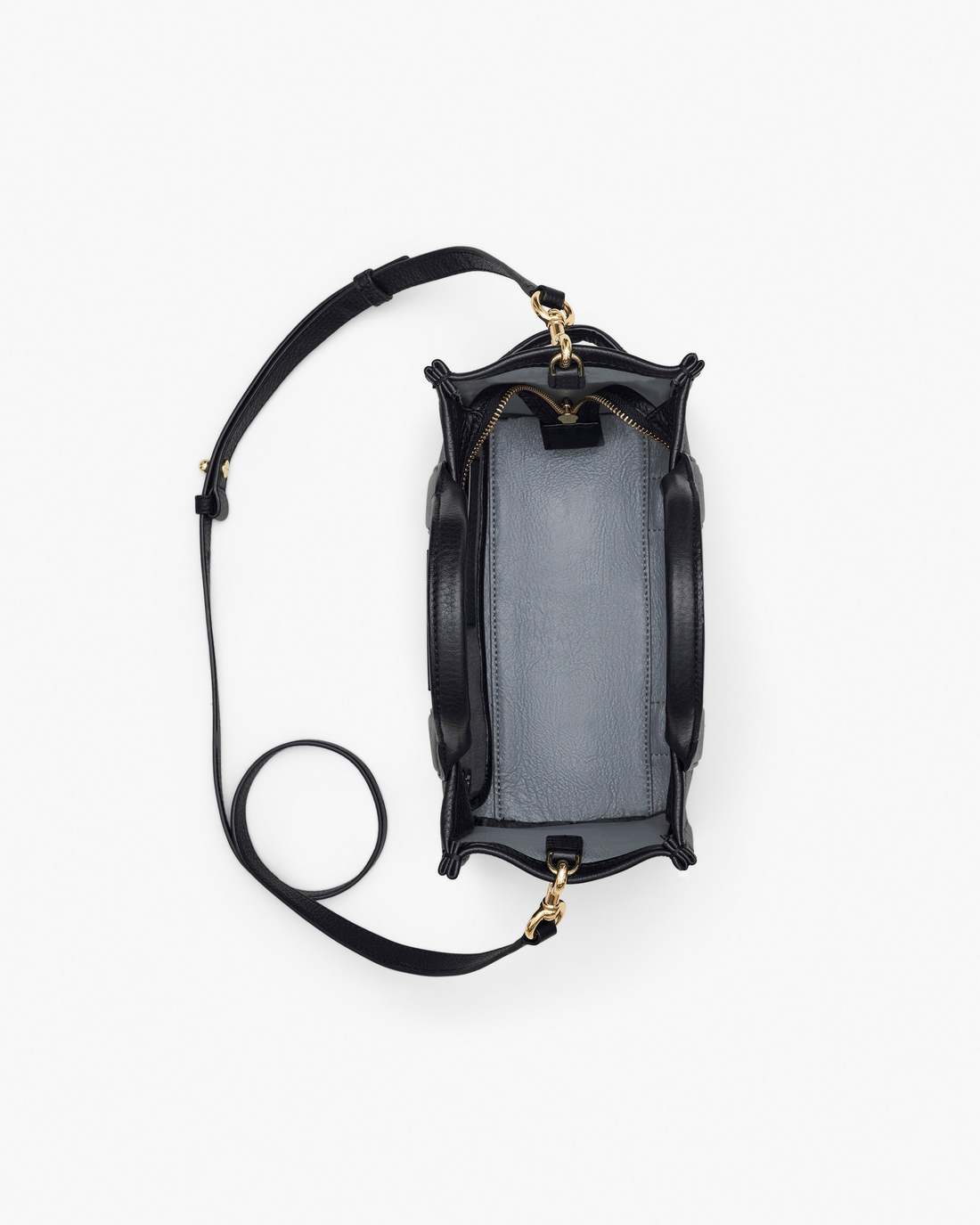 Marc Jacobs Discount - The Leather Small Tote Bag Black