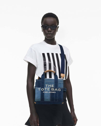 Marc Jacobs Trusted - The Denim Small Tote Bag Blue Denim