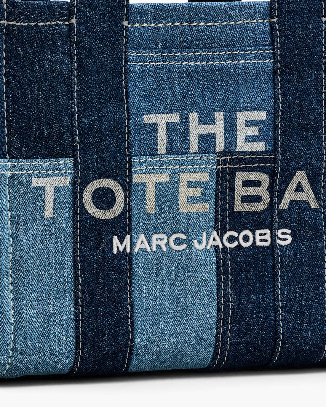 Marc Jacobs Trusted - The Denim Small Tote Bag Blue Denim
