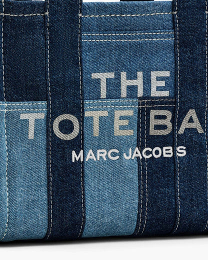 Marc Jacobs Trusted - The Denim Small Tote Bag Blue Denim