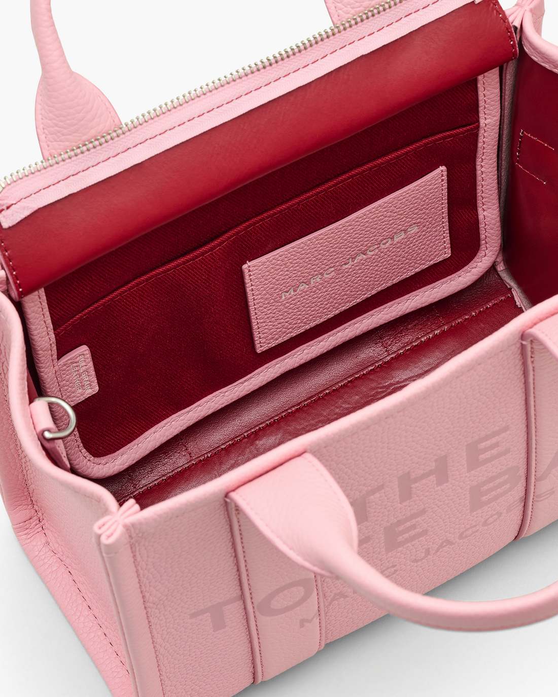 Marc Jacobs Essential - The Leather Small Tote Bag Ribbon Pink