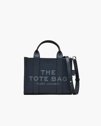 Marc Jacobs Special Offer - The Leather Small Tote Bag Blue Sea