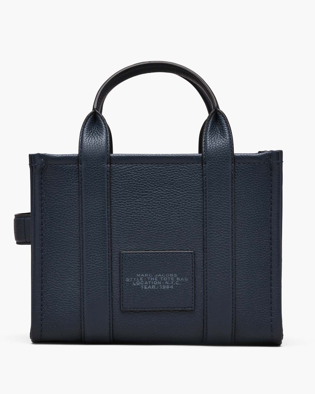 Marc Jacobs Special Offer - The Leather Small Tote Bag Blue Sea