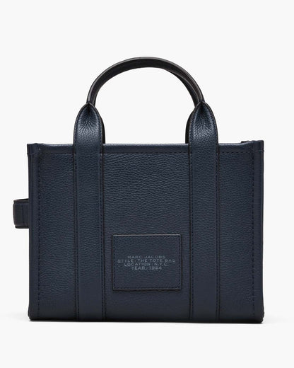 Marc Jacobs Special Offer - The Leather Small Tote Bag Blue Sea