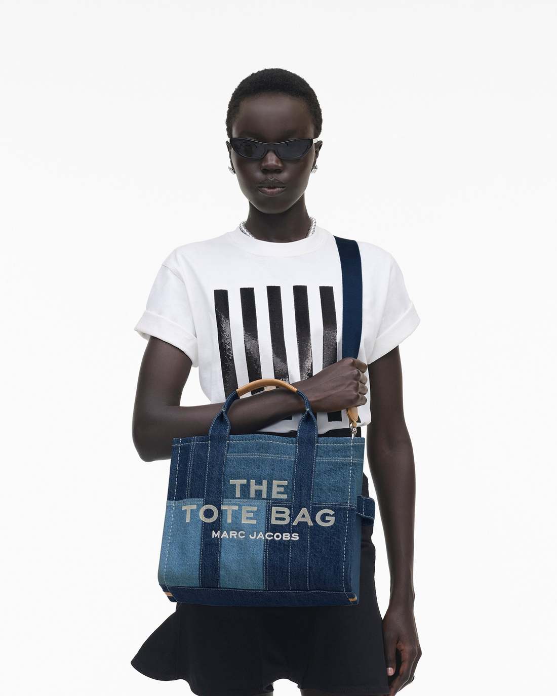 Marc Jacobs Best Price - The Denim Medium Tote Bag Blue Denim