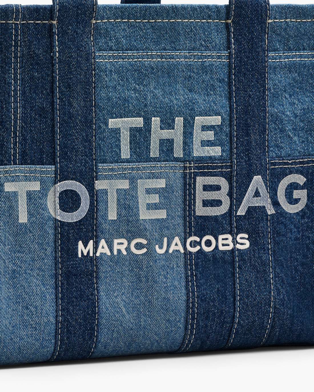Marc Jacobs Best Price - The Denim Medium Tote Bag Blue Denim
