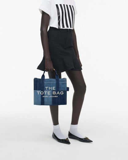Marc Jacobs Best Price - The Denim Medium Tote Bag Blue Denim