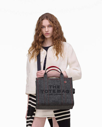 Marc Jacobs New - The Year Of The Horse Canvas Medium Tote Bag Black Multi