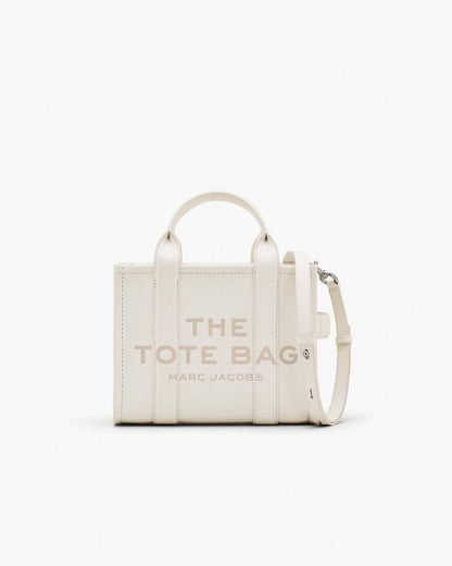 Marc Jacobs Everyday - The Leather Small Tote Bag Cotton/Silver