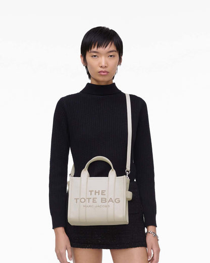 Marc Jacobs Everyday - The Leather Small Tote Bag Cotton/Silver