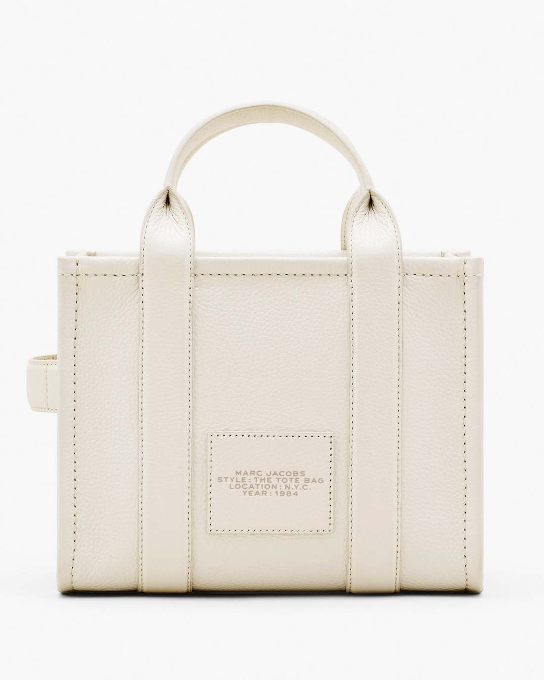 Marc Jacobs Everyday - The Leather Small Tote Bag Cotton/Silver
