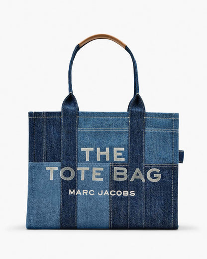 Marc Jacobs Essential - The Denim Large Tote Bag Blue Denim