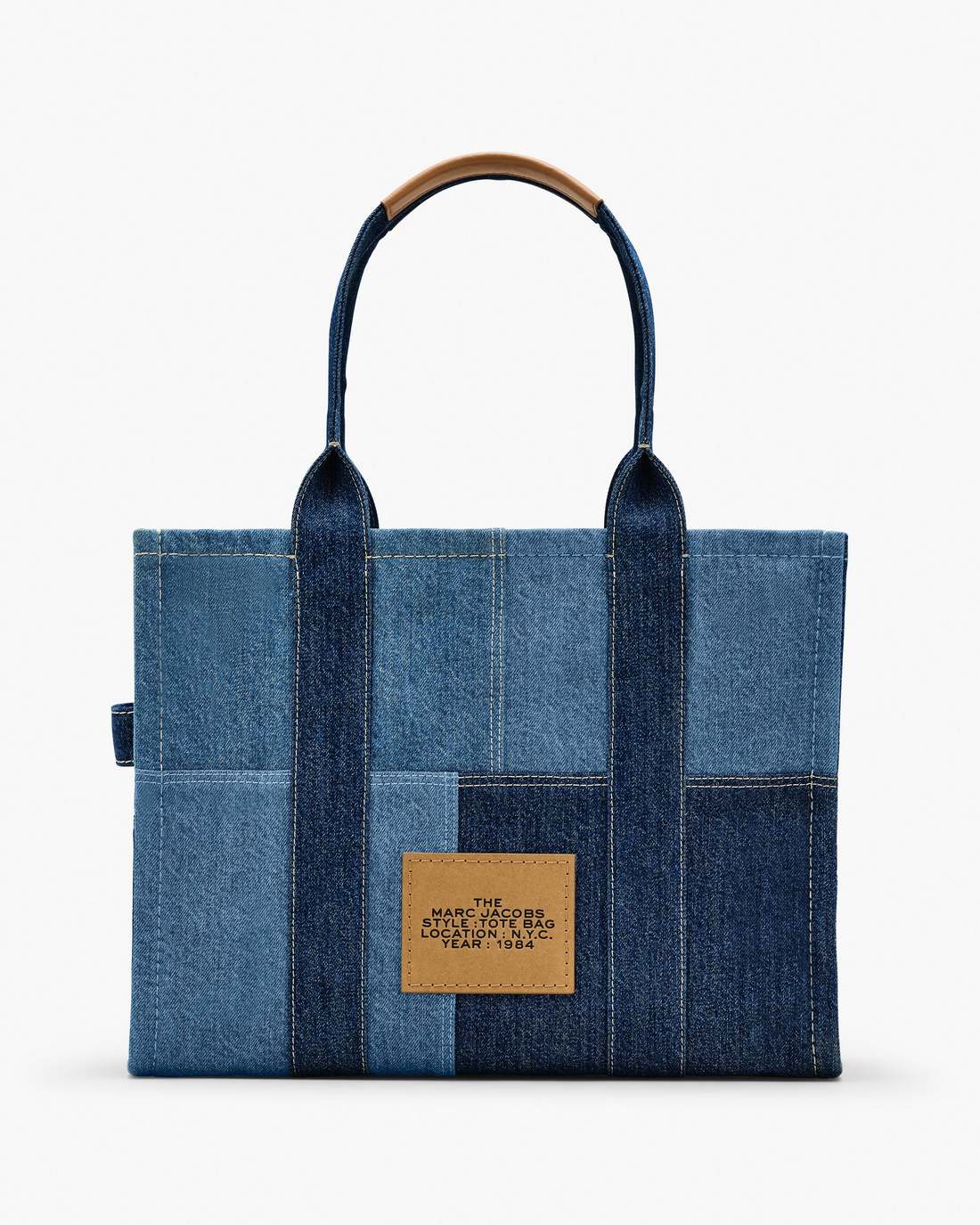 Marc Jacobs Essential - The Denim Large Tote Bag Blue Denim