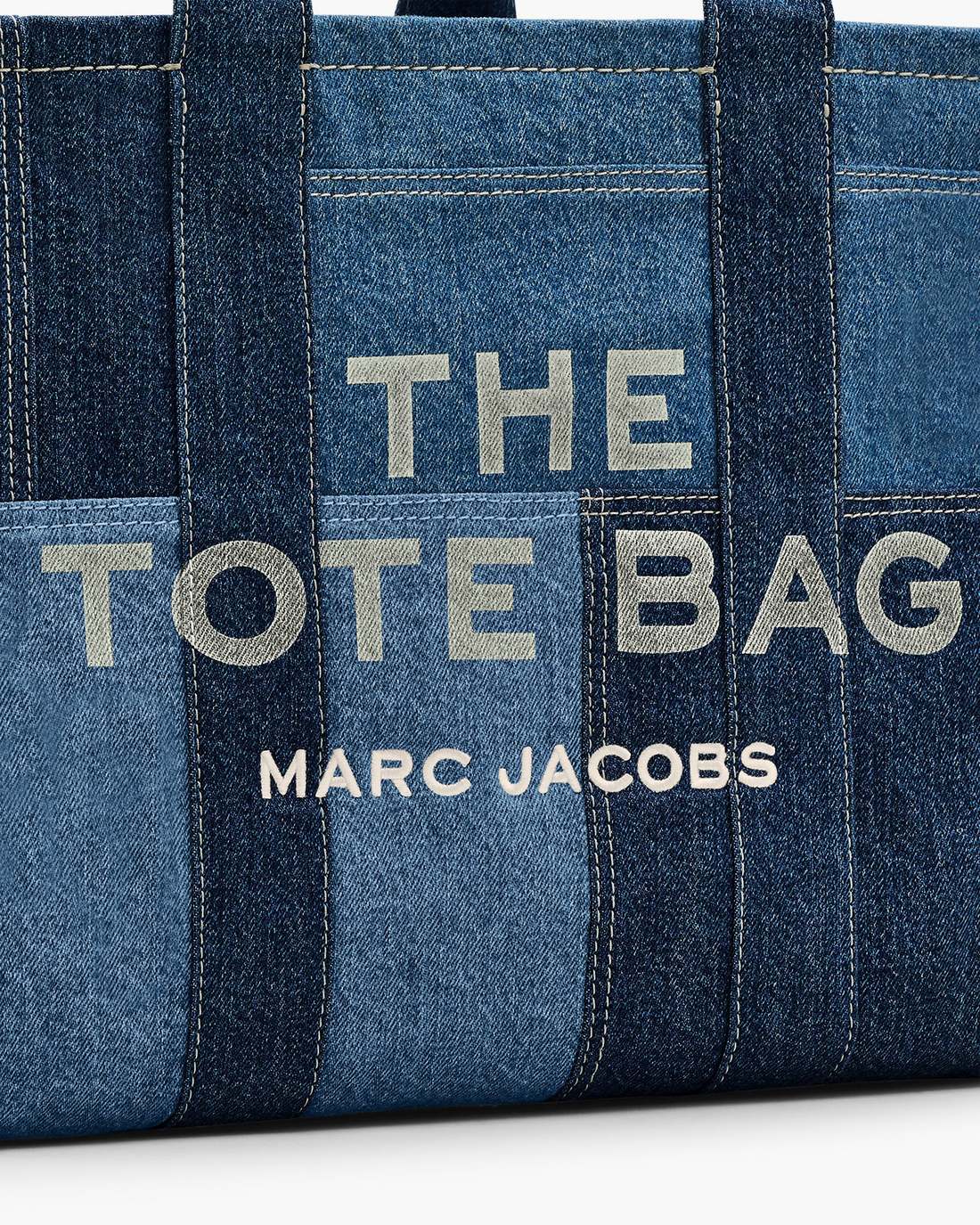 Marc Jacobs Essential - The Denim Large Tote Bag Blue Denim