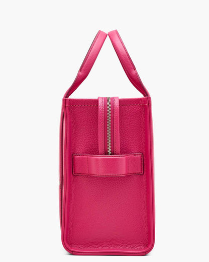 Marc Jacobs Classic - The Leather Medium Tote Bag Raspberry Pink