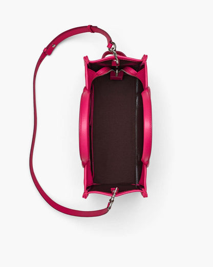 Marc Jacobs Classic - The Leather Medium Tote Bag Raspberry Pink