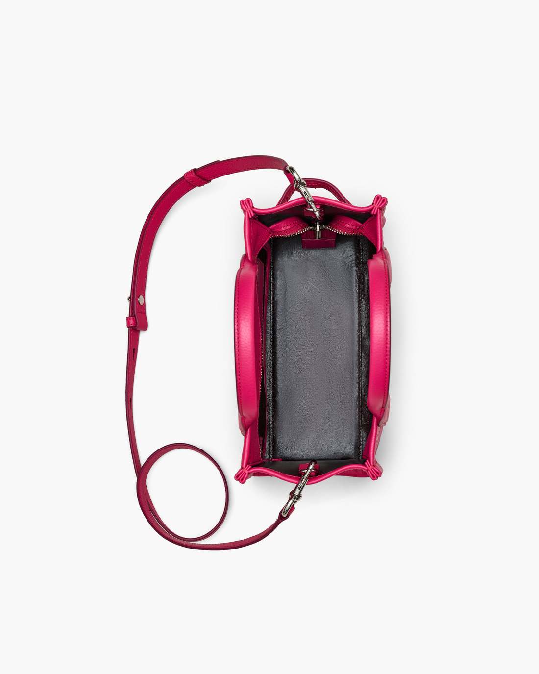 Marc Jacobs Best Seller - The Leather Small Tote Bag Raspberry Pink