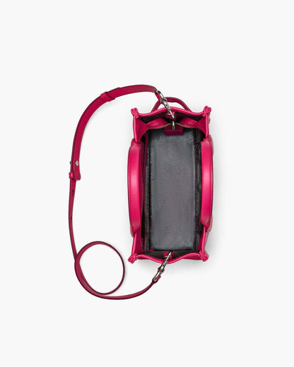 Marc Jacobs Best Seller - The Leather Small Tote Bag Raspberry Pink