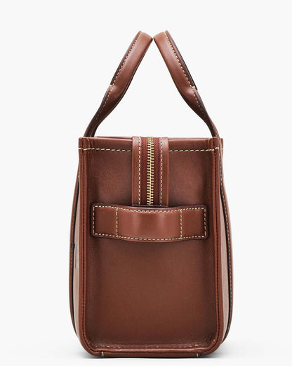Marc Jacobs Discount - The A.P.C. X Marc Jacobs Leather Small Tote Bag Hazelnut