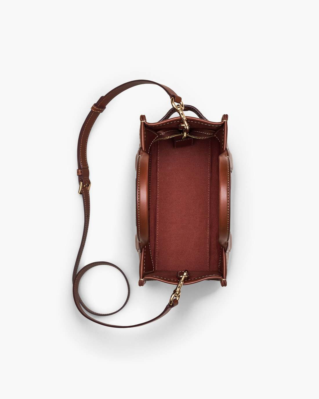 Marc Jacobs Discount - The A.P.C. X Marc Jacobs Leather Small Tote Bag Hazelnut