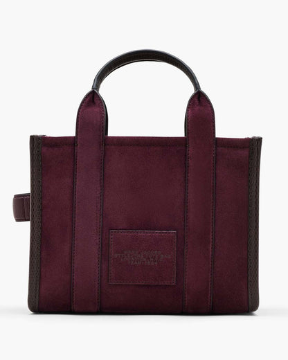 Marc Jacobs Special Offer - The Suede Small Tote Bag Dark Plum
