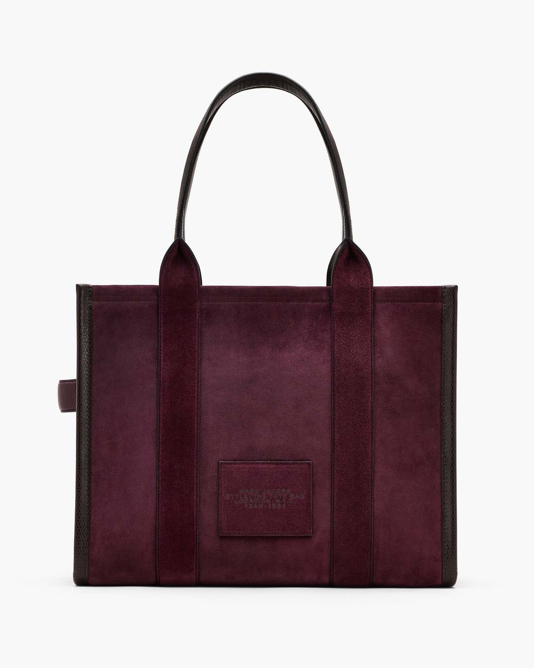 Marc Jacobs Best Price - The Suede Large Tote Bag Dark Plum